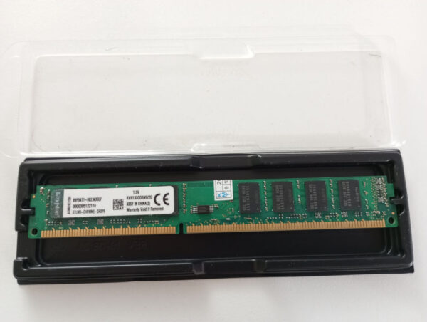 Memoria RAM 2GB DDR3 1333MHz DIMM – Kingston KVR1333D3N9/2G box 2