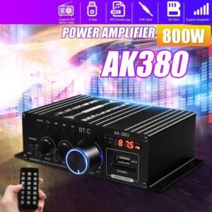 Mini amplificador Bluetooth AK380