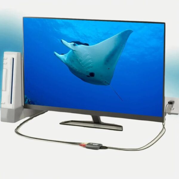Adaptador AV RCA a HDMI – Mini Conversor de Video Compuesto a Alta Definición 1080p M1 - Imagen 3