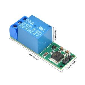 Módulo Relay Bistable 1 Canal 6–24V Interruptor electrónico con pulsador