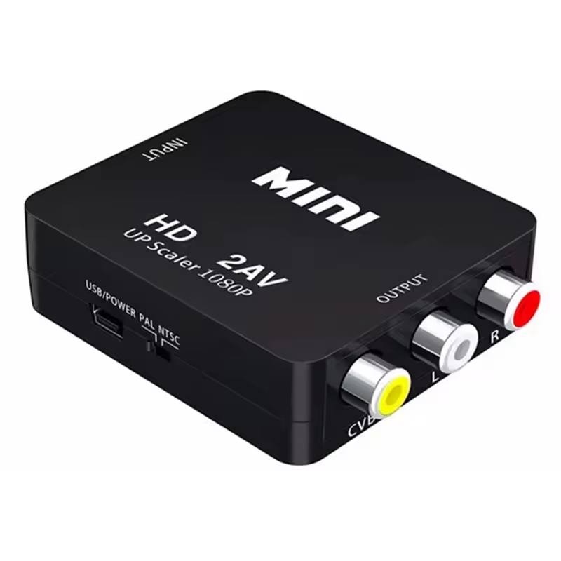 Convertidor HDMI a AV/RCA 1080P - Adaptador de Video Compuesto - Imagen 3