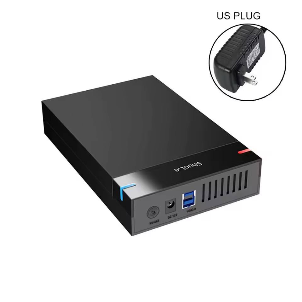 Case Externo 3.5" USB 3.0 SATA III - Disco Duro Externo HDD/SSD hasta 10TB - Imagen 6
