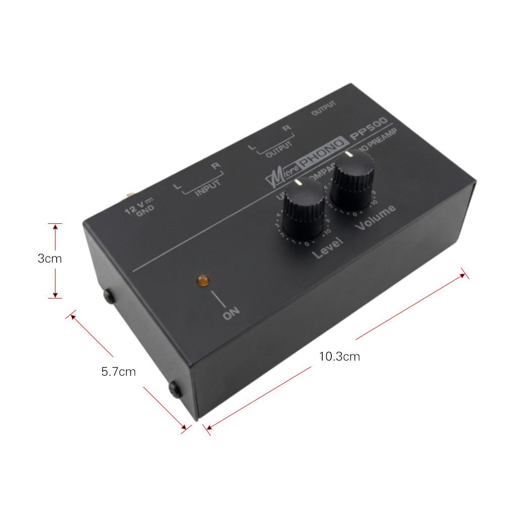 Preamplificador Phono PP500 para Tocadiscos – Sonido Vinilo HiFi - Imagen 7